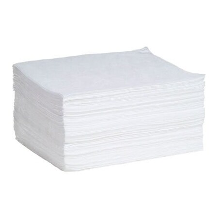 Spilltech SpillTech WP100S Oil-Only Responder Pads, 15"W X 19"L, 100 Per Pack WP100S